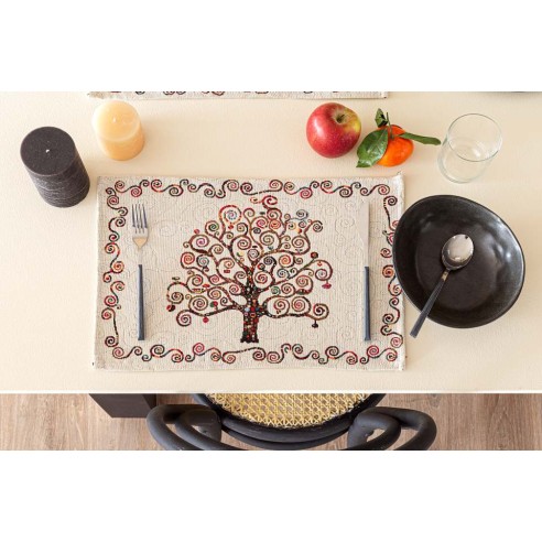 Jacquard placemat set Tree of Life 30x45 ART