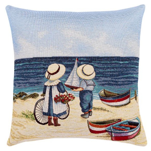 Jacquard cushion sailor 45x45 FORMENTERA