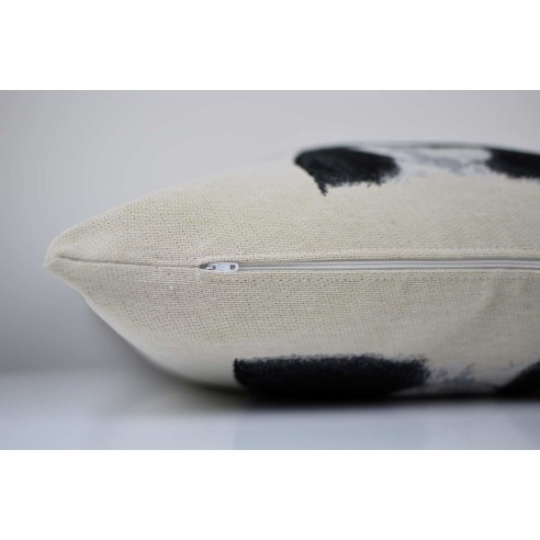 Jacquard cushion French Bulldog 45x45