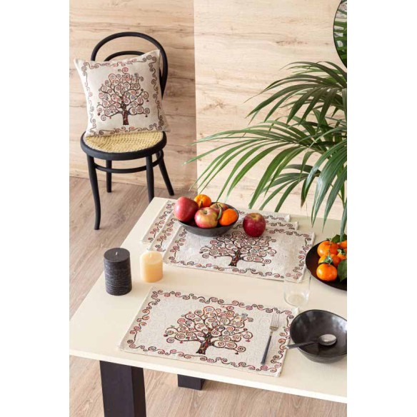 Jacquard placemat set Tree of Life 30x45 ART