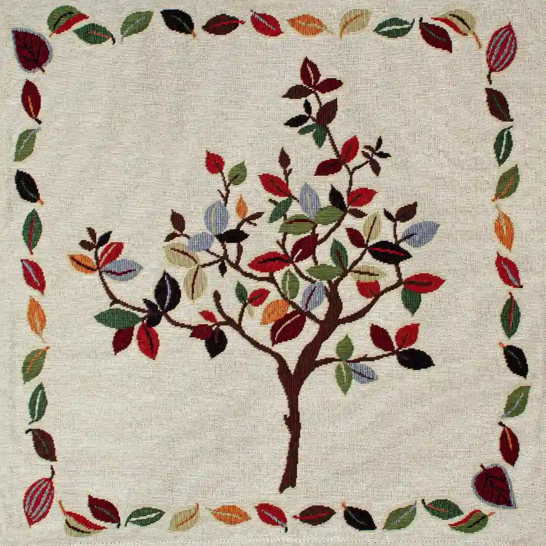 FUNDA DE COJIN ARBOLEDA 45*45 SIN RELLENO