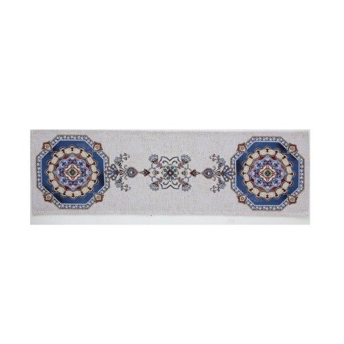 Camino de Mesa Boho 40x135 cm en Jacquard - Diseño de Mandala Étnica
