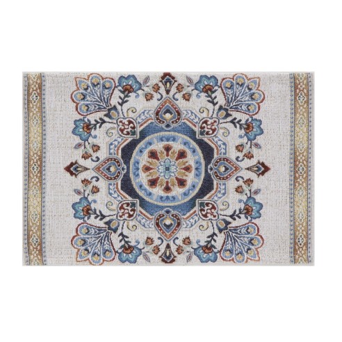 Mantel Individual Boho 30x45 cm en Jacquard - Diseño de Mandala Étnica