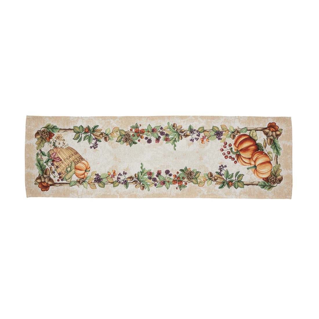 Camino de Mesa Pumpkin Cottage 40x135 cm – Decoración Otoño