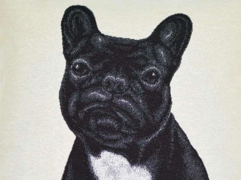 Diseño de cojín en tejido jacquard Diseño de cojín en tejido jacquard