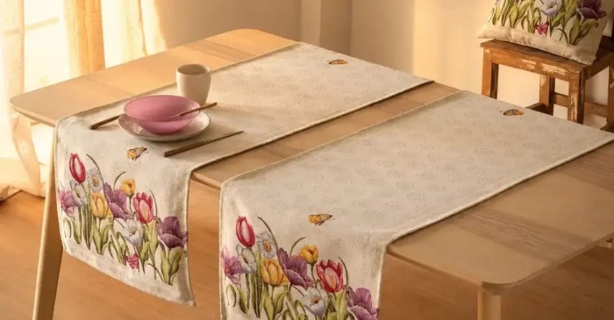 Comprar Caminos de Mesa Cuadradas | Jacquard Lavable